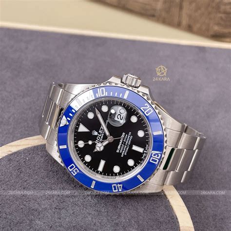 rolex submariner steel 18k rad and black|Rolex m126619lb 0003.